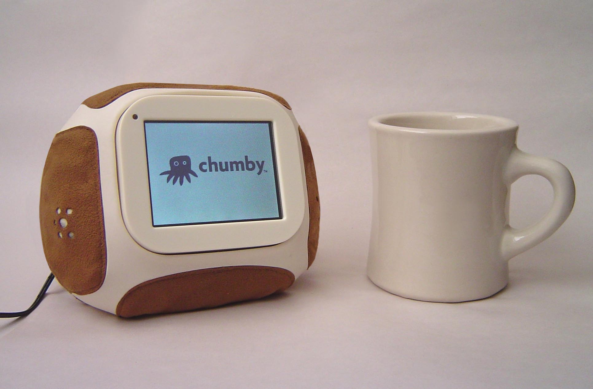 Chumby (on the left)